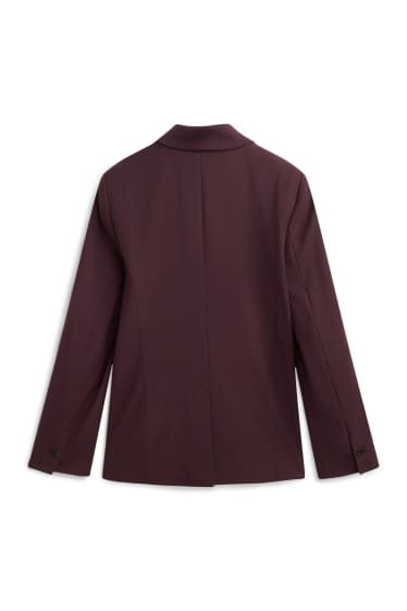 Damen - Blazer - Relaxed Fit - dunkelbraun