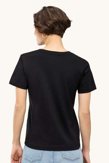 Donna - T-shirt - regular fit - nero