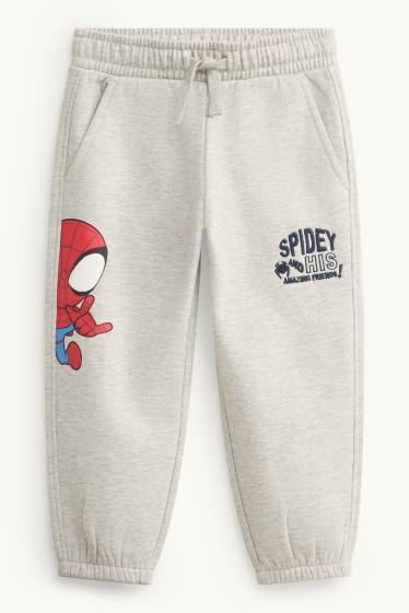 Kinderen: jongens - Spidey - set - sweatshirt en joggingbroek - 2-delig - donkerblauw