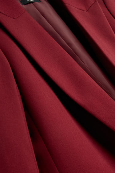 Femei - Blazer office - regular fit - bordo