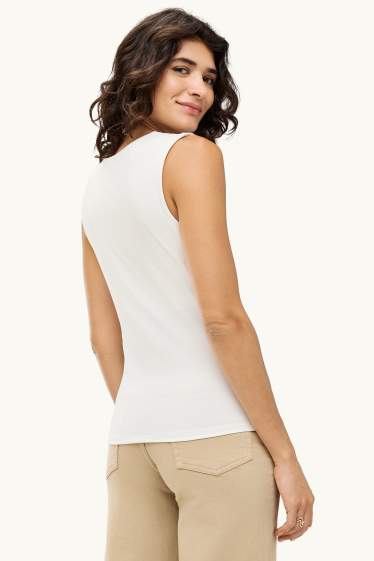 Dames - Top - wit