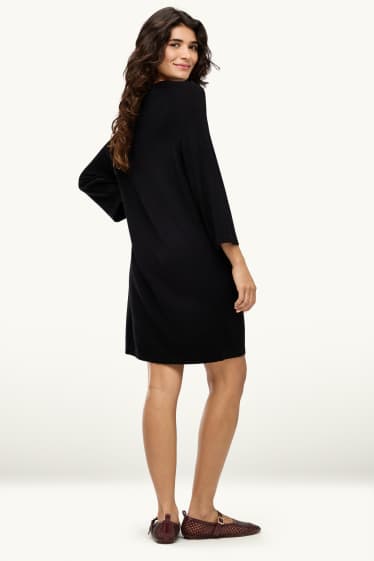 Donna - Vestito - straight fit - nero