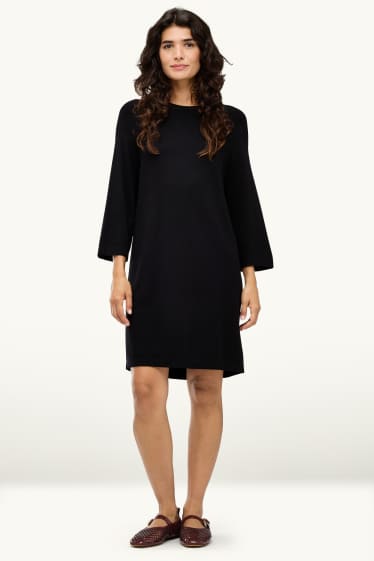Donna - Vestito - straight fit - nero