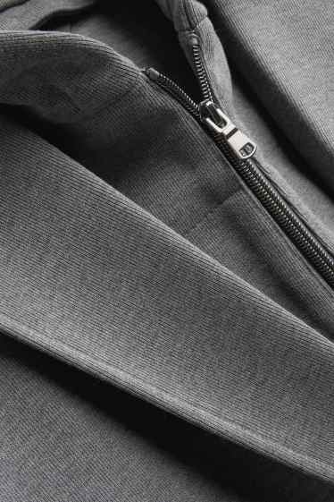 Home - Americana combinable amb caputxa - regular fit - estil 2 en 1 - gris