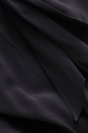 Damen - Blusentop - schwarz