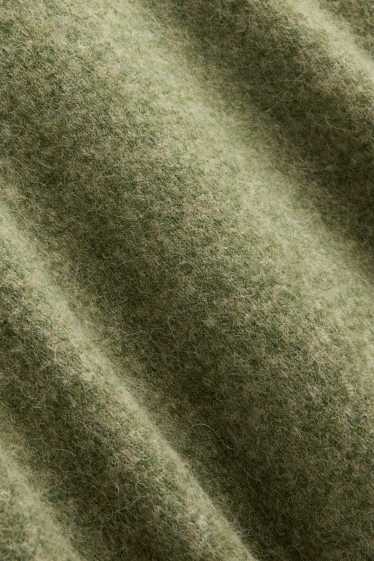 Femei - Pulover - verde melanj