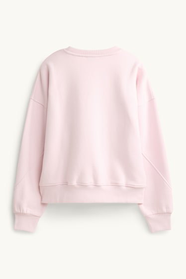 Femmes - Sweat - rose tendre