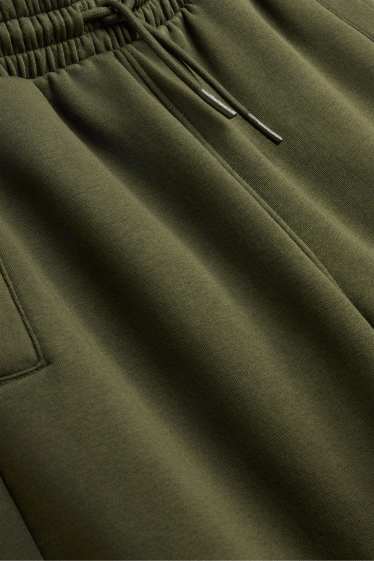 Děti - chlapci - Teplákové kalhoty - khaki