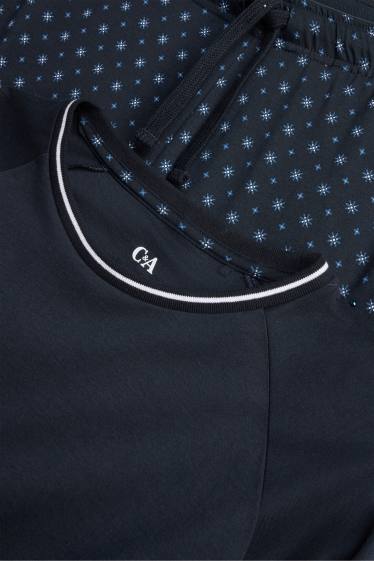 Men - Pyjamas - blue / dark blue