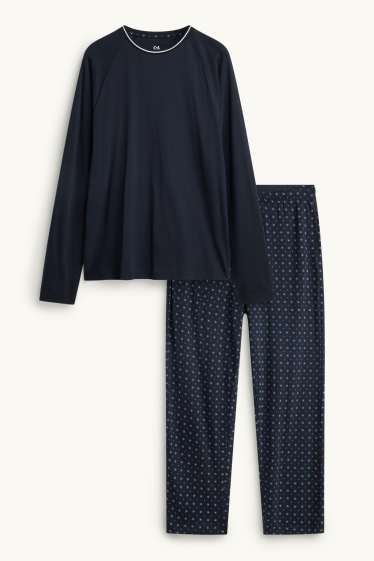 Men - Pyjamas - blue / dark blue