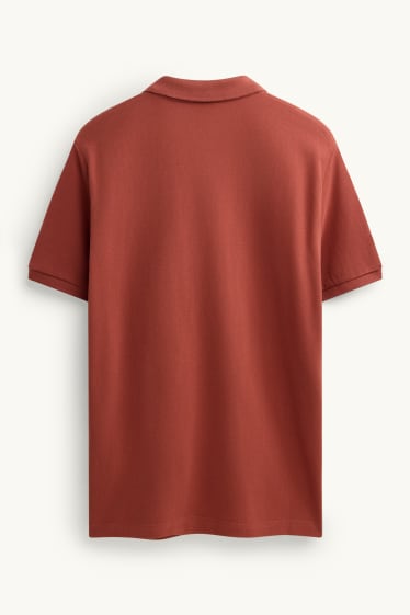 Uomo - Polo - regular fit - marrone