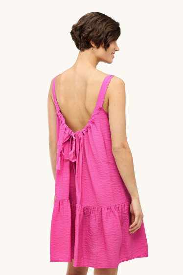 Damen - A-Linien Kleid - pink