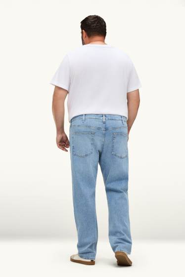 Pánské - Straight jeans - LYCRA® - džíny - modré