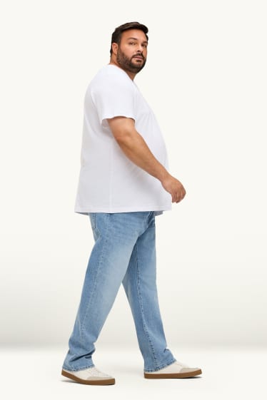 Pánské - Straight jeans - LYCRA® - džíny - modré