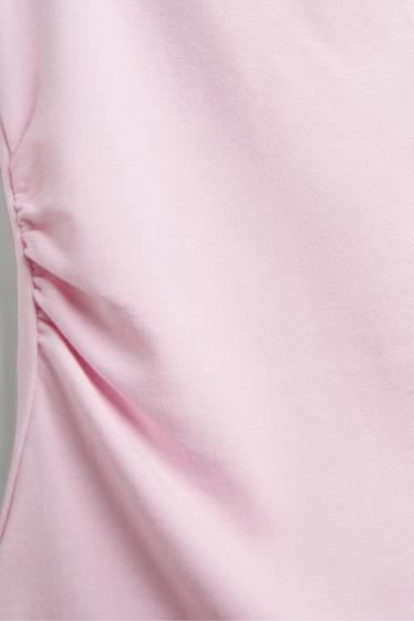 Femei - Tricou - slim fit - roz