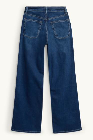 Donna - Jeans a gamba larga - vita media - jog denim - LYCRA® - jeans blu