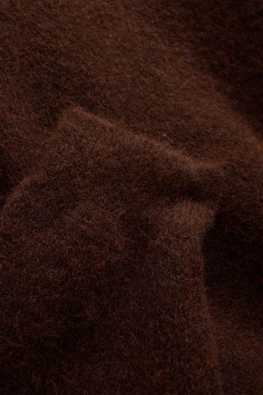 Damen - Pullover - dunkelbraun