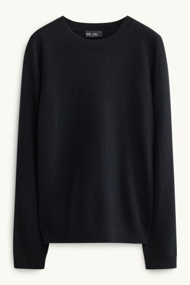 Femmes - Pull en cachemire - noir