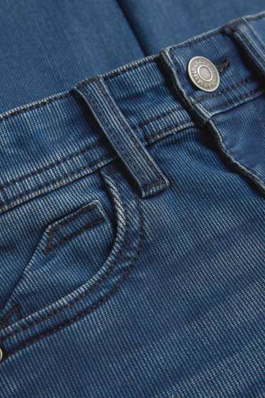 Nen - Slim jeans - texà blau