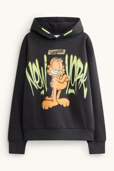 Copii - Băieți - Garfield - hanorac - negru