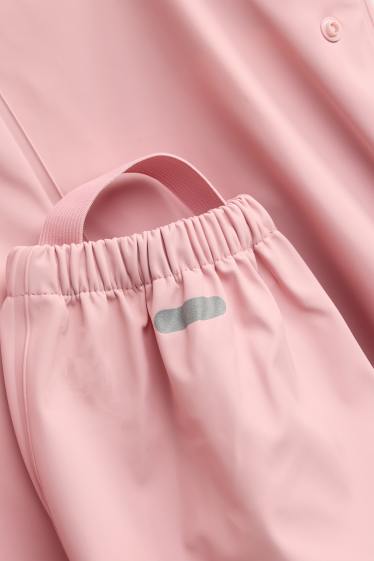 Bébés filles - Pantalon de pluie pour bébé - imperméable - rose