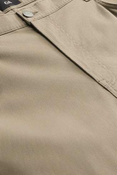 Herren - Hose - Straight Fit - beige