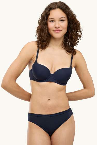 Damen - Multipack 4er - Slip - dunkelblau