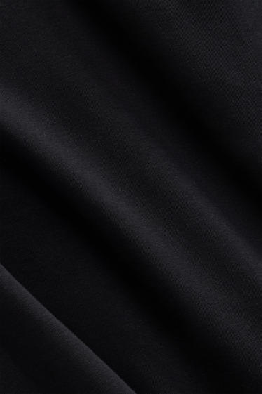Femmes - Haut à manches longues - slim fit - noir