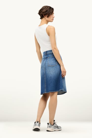 Dames - Spijkerrok - blauw
