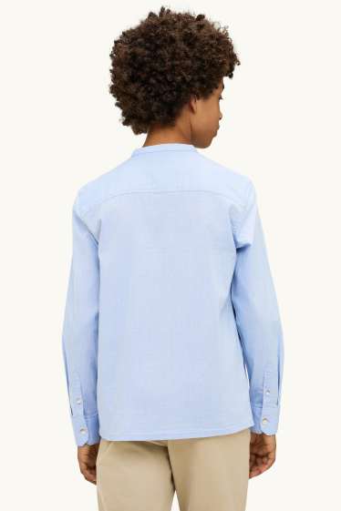 Kinder Jungen - Hemd - hellblau