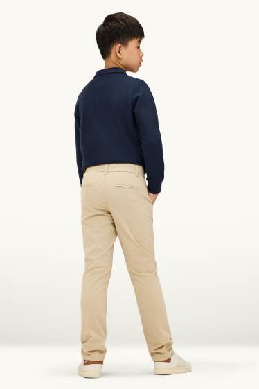 Children Boys - Trousers - beige