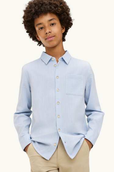 Enfants garçons - Chemise - bleu clair