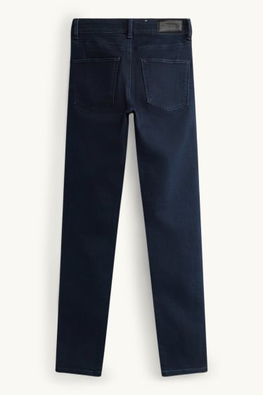 Damen - Skinny Jeans - Mid Waist - Shaping-Jeans - LYCRA® - dunkeljeansblau