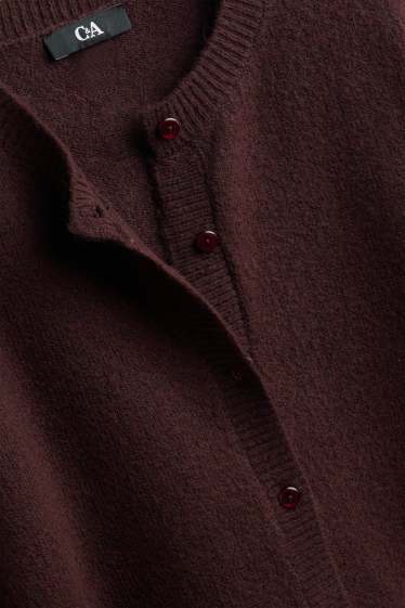Femmes - Gilet en maille - marron foncé