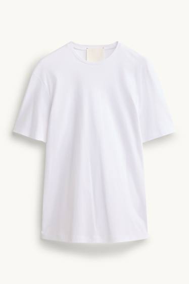 Hommes - T-shirt - regular fit - blanc