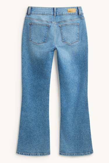 Kinder Mädchen - Bootcut Jeans - LYCRA ® - jeansblau