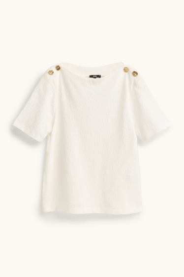Femei - Tricou - alb