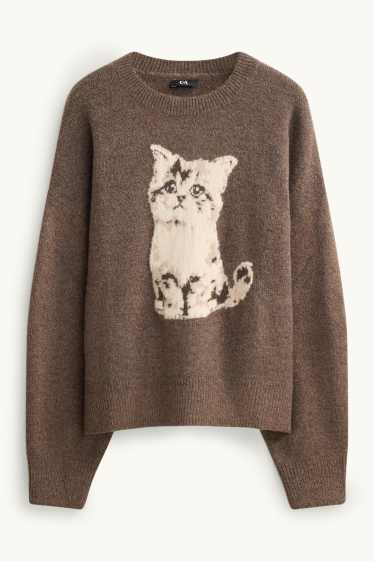 Femmes - Pull - marron