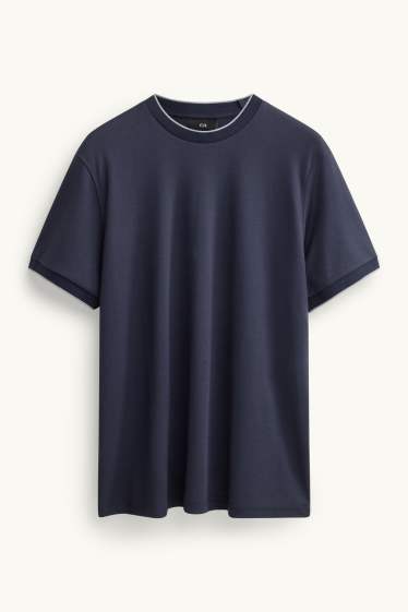 Hommes - T-shirt - bleu foncé