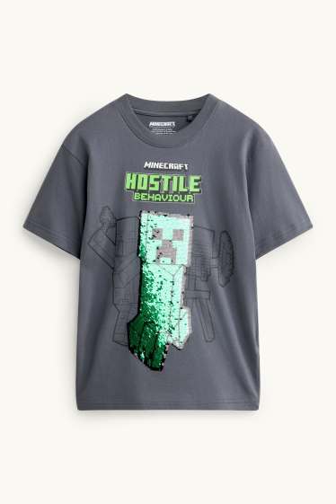 Children Boys - T-shirt - dark gray