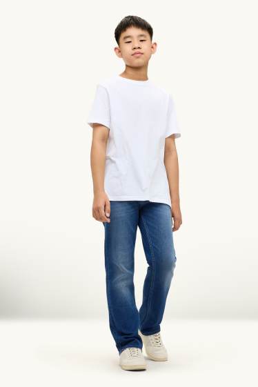 Nen - Straight Jeans - texà blau