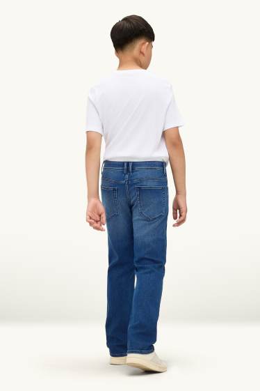 Nen - Straight Jeans - texà blau