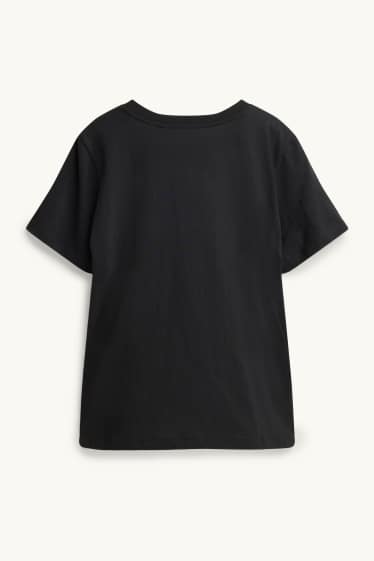Women - T-shirt - black / white