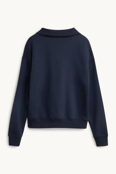 Damen - Sweatshirt - dunkelblau