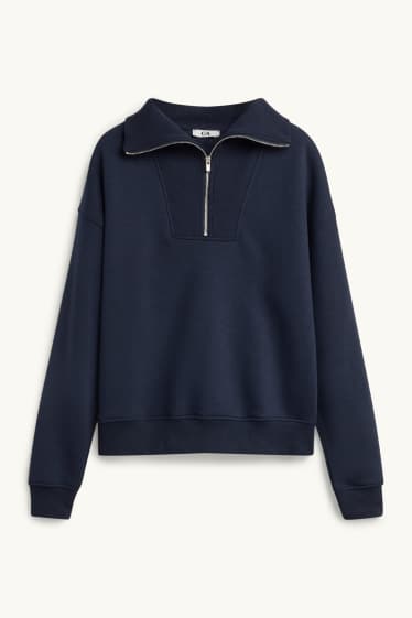 Damen - Sweatshirt - dunkelblau