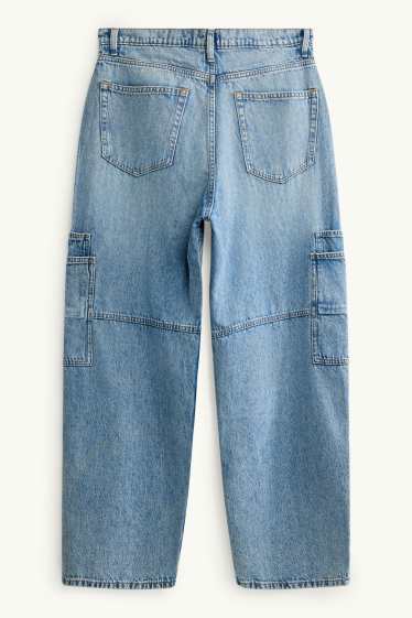 Home - Texans cargo - relaxed fit - texà blau