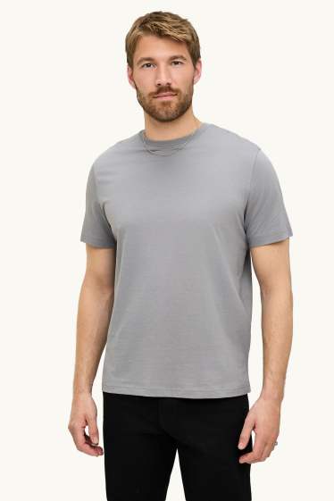 Herren - T-Shirt - Regular Fit - grau