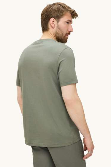 Home - Samarreta de màniga curta - regular fit - caqui