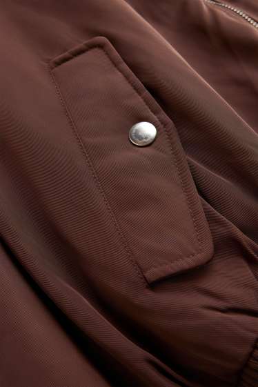 Damen - Bomberjacke - wasserabweisend - braun