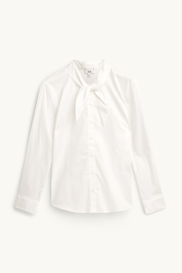 Women - Shirt blouse - white
